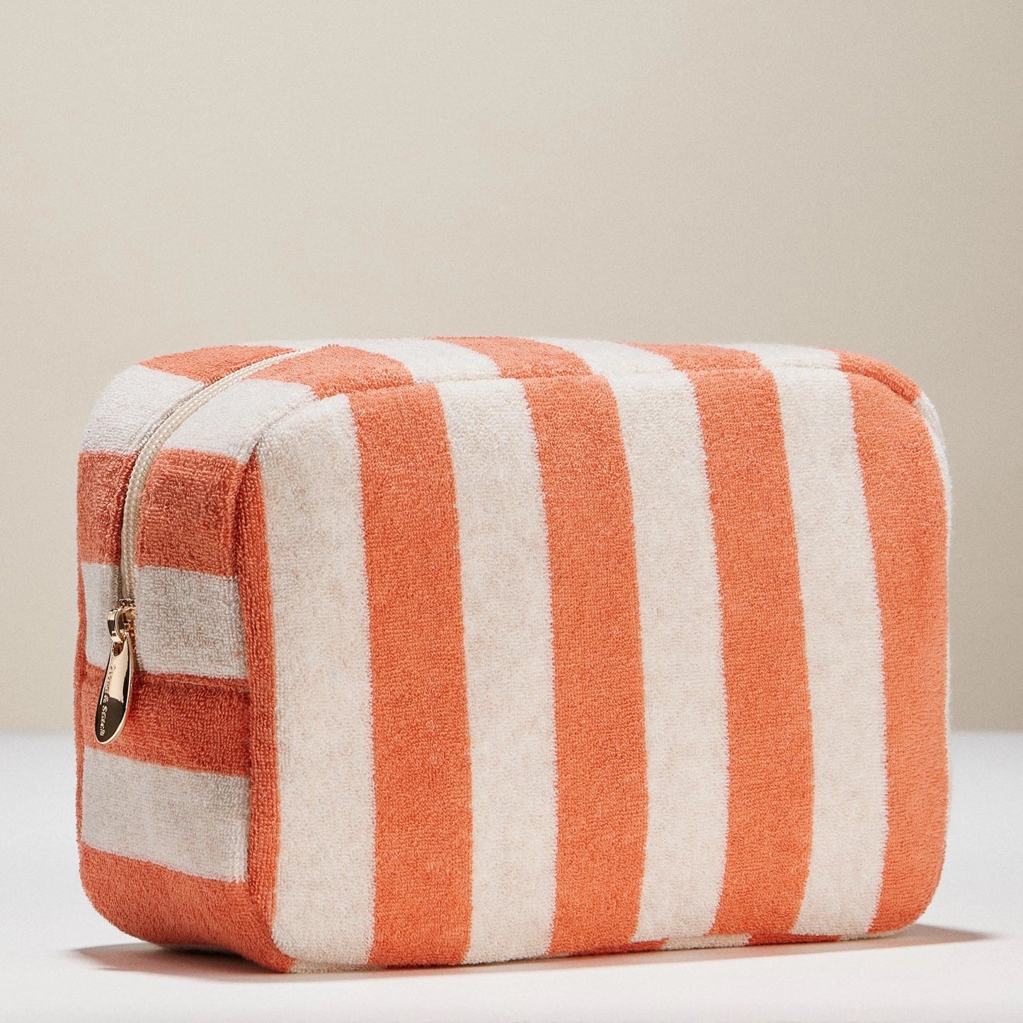Coral Terry Pouch