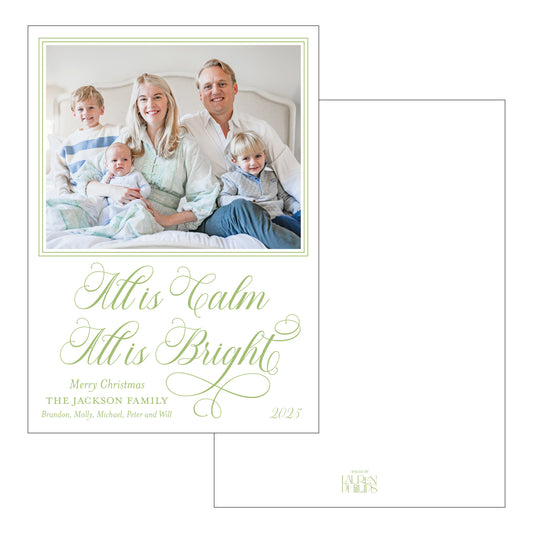 Calm and Bright