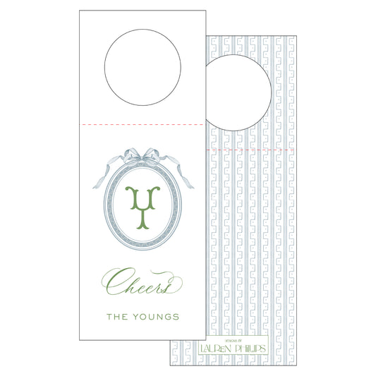 Cheers Greek Bow Frame