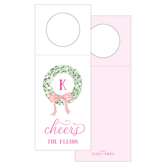Cheers Pink Wreath