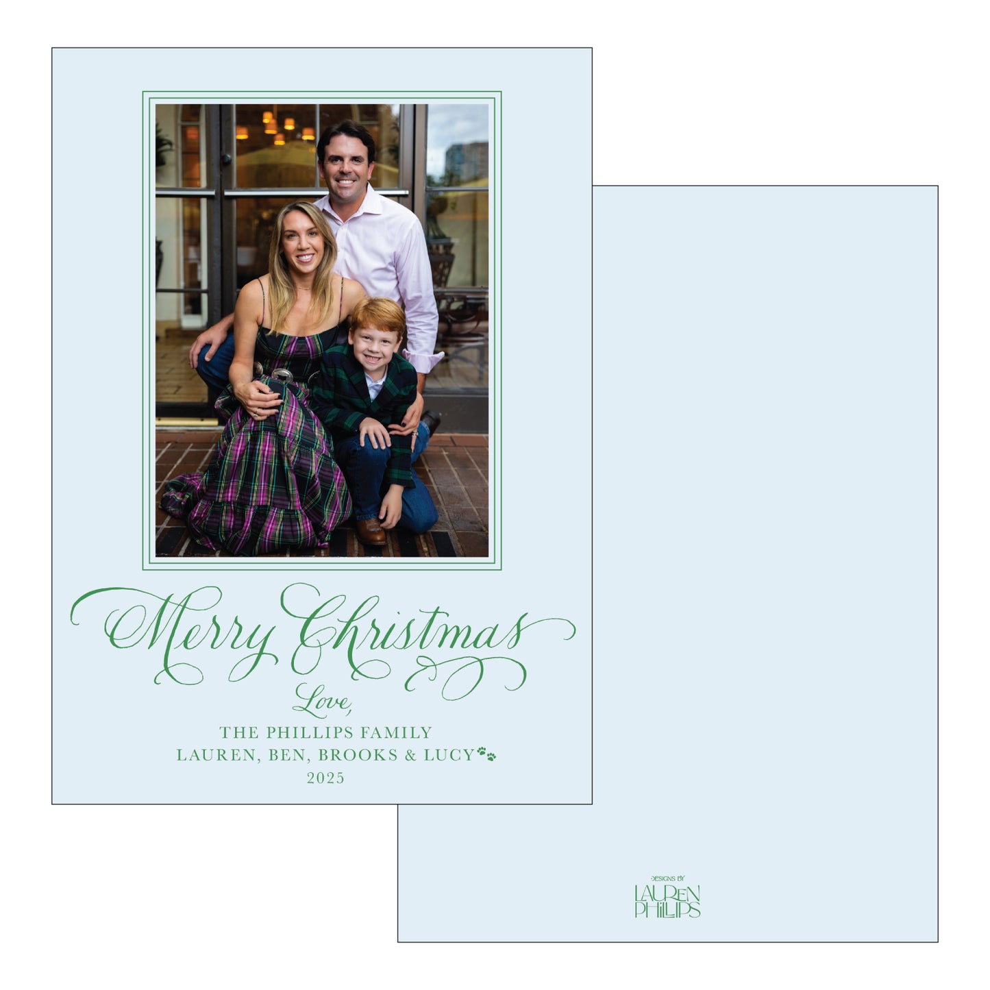 Christmas Double Frame
