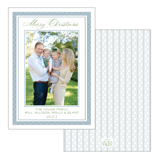 Christmas Greek Frame