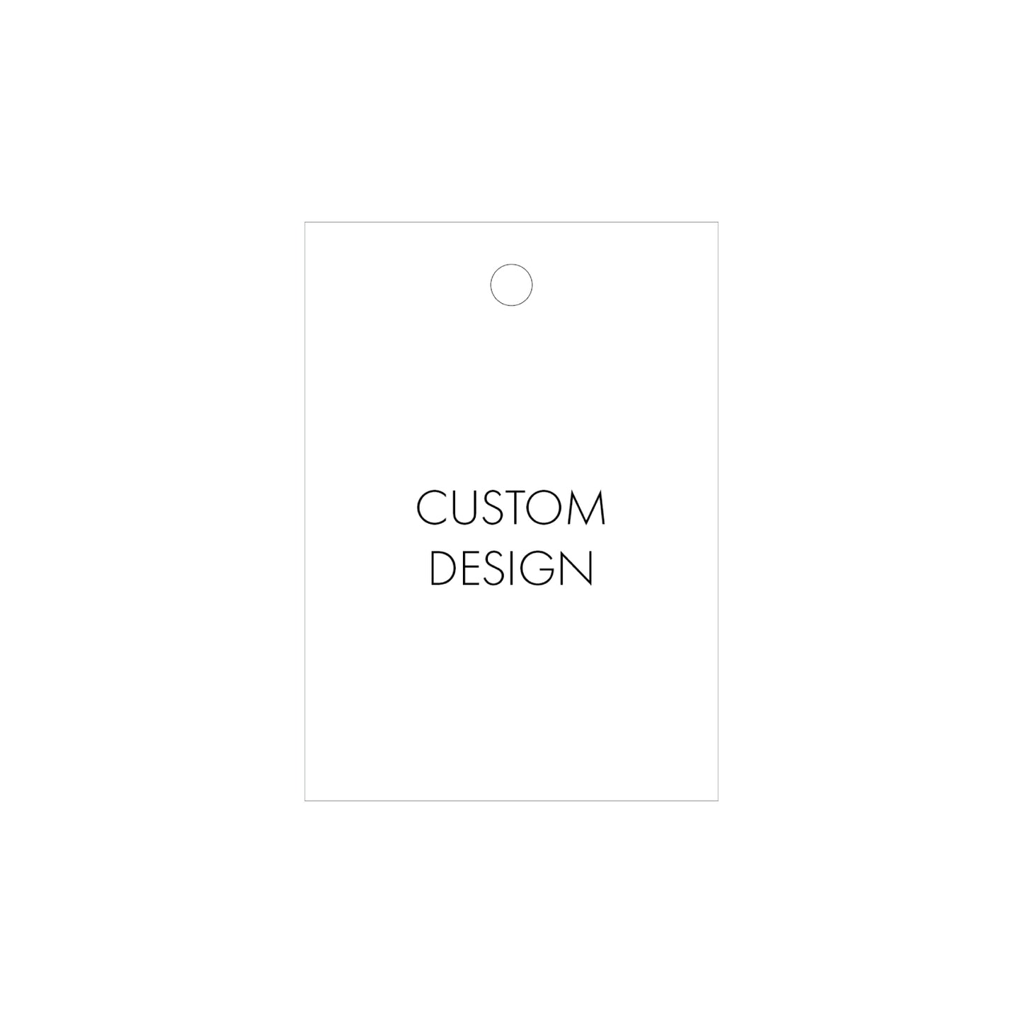 Custom 2.5 x 3.5" Valentine's Tags