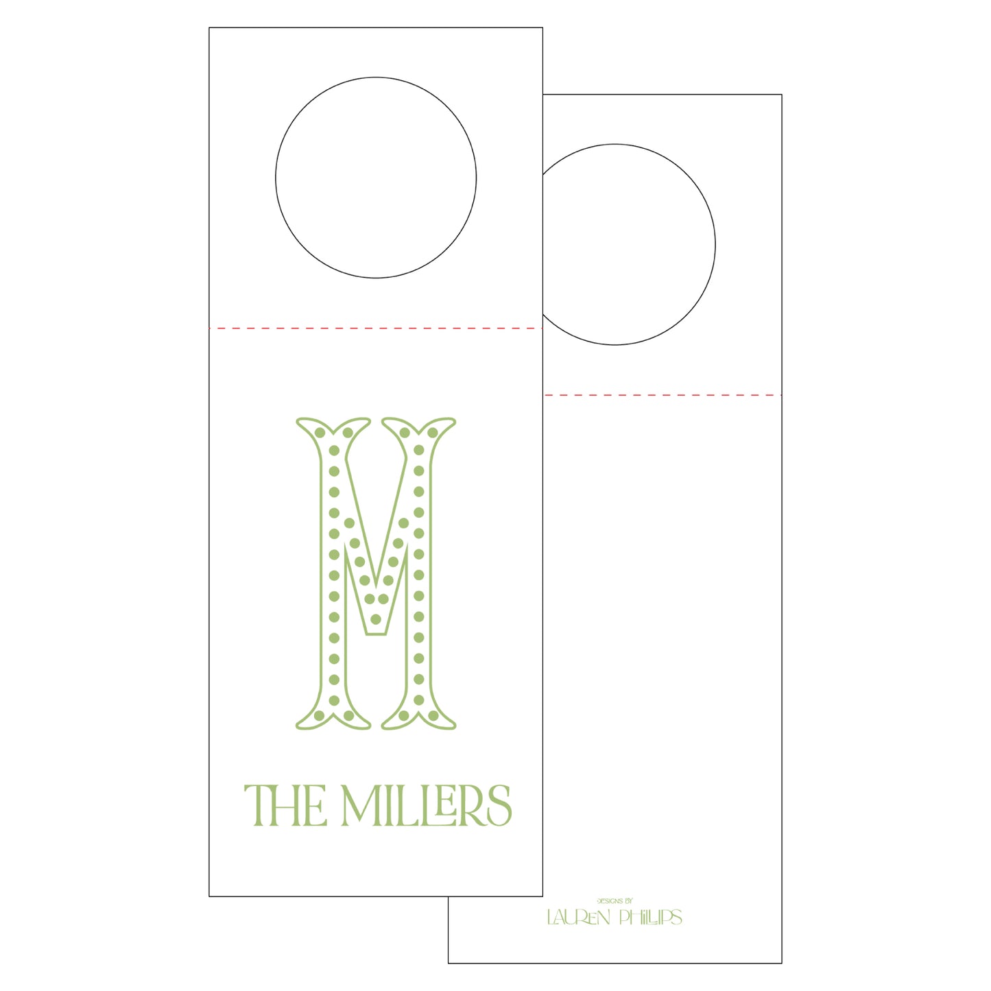 Dot Initial Wine