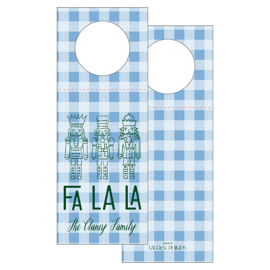 Fa La La Toy Soldier Plaid