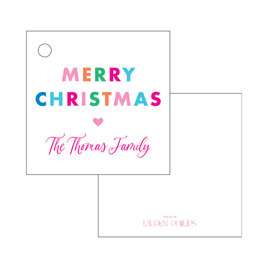Merry Christmas Colorful