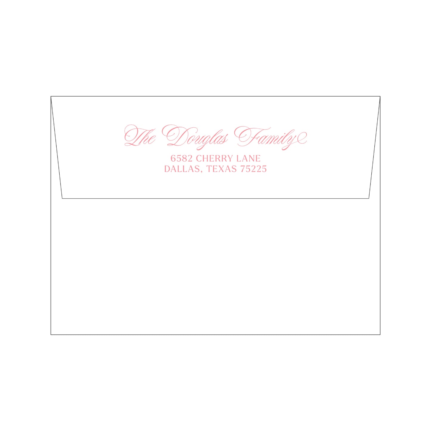 Merry Christmas Scallop Gingham