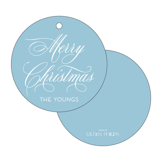Merry Christmas Script Round