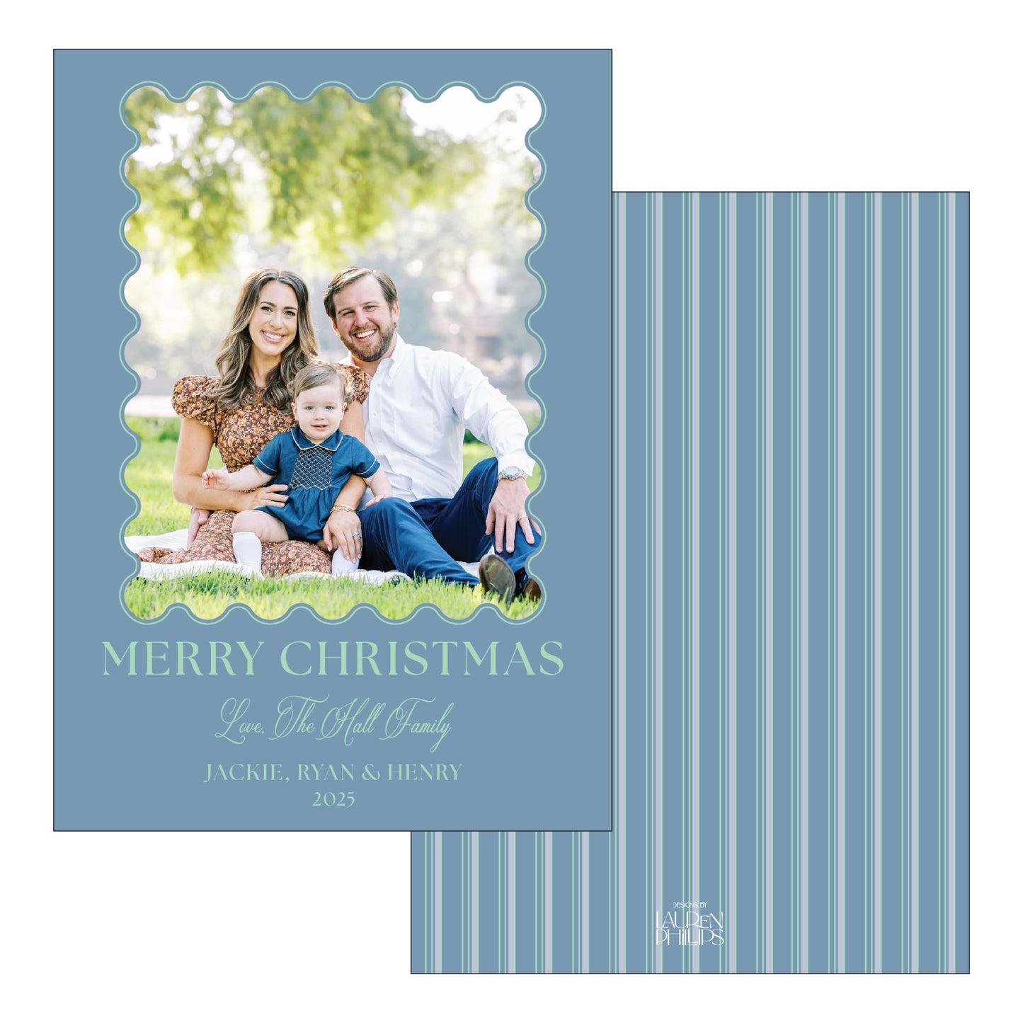 Merry Christmas Stripes