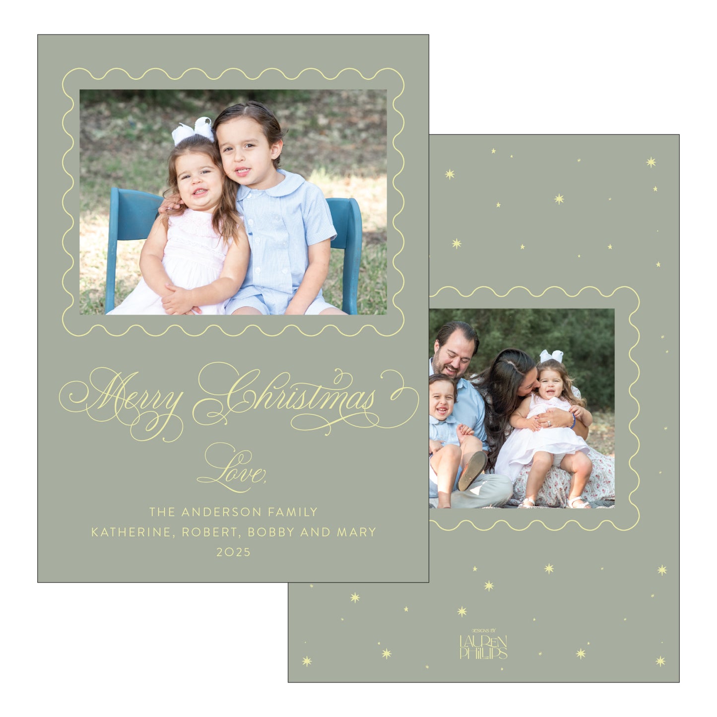 Merry Christmas Twinkle Stars