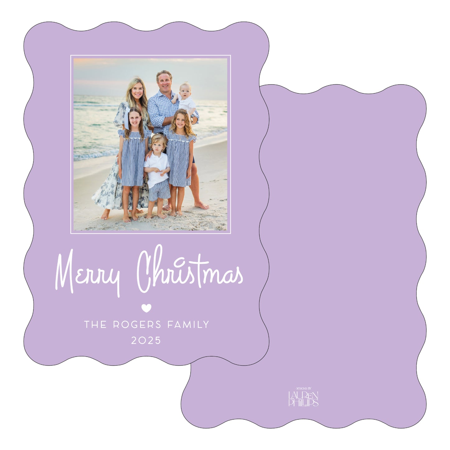 Merry Christmas Retro Wavy
