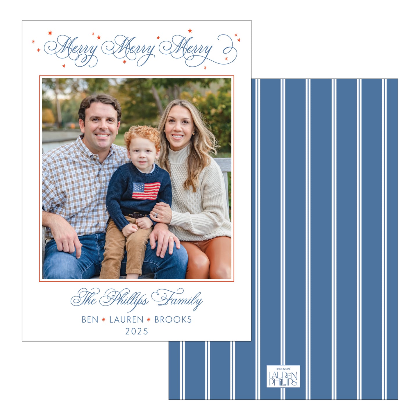 Merry Merry Merry Stars & Stripes
