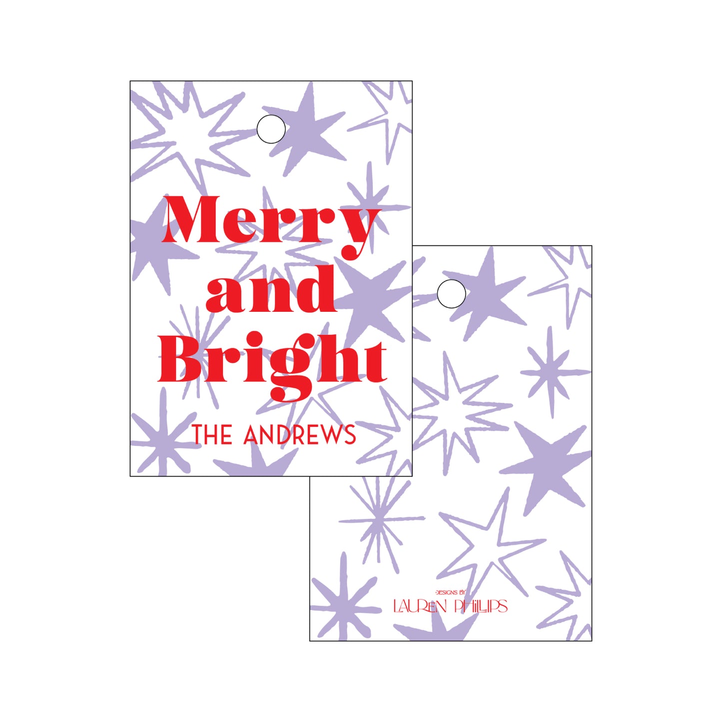Merry and Bright Bold Stars