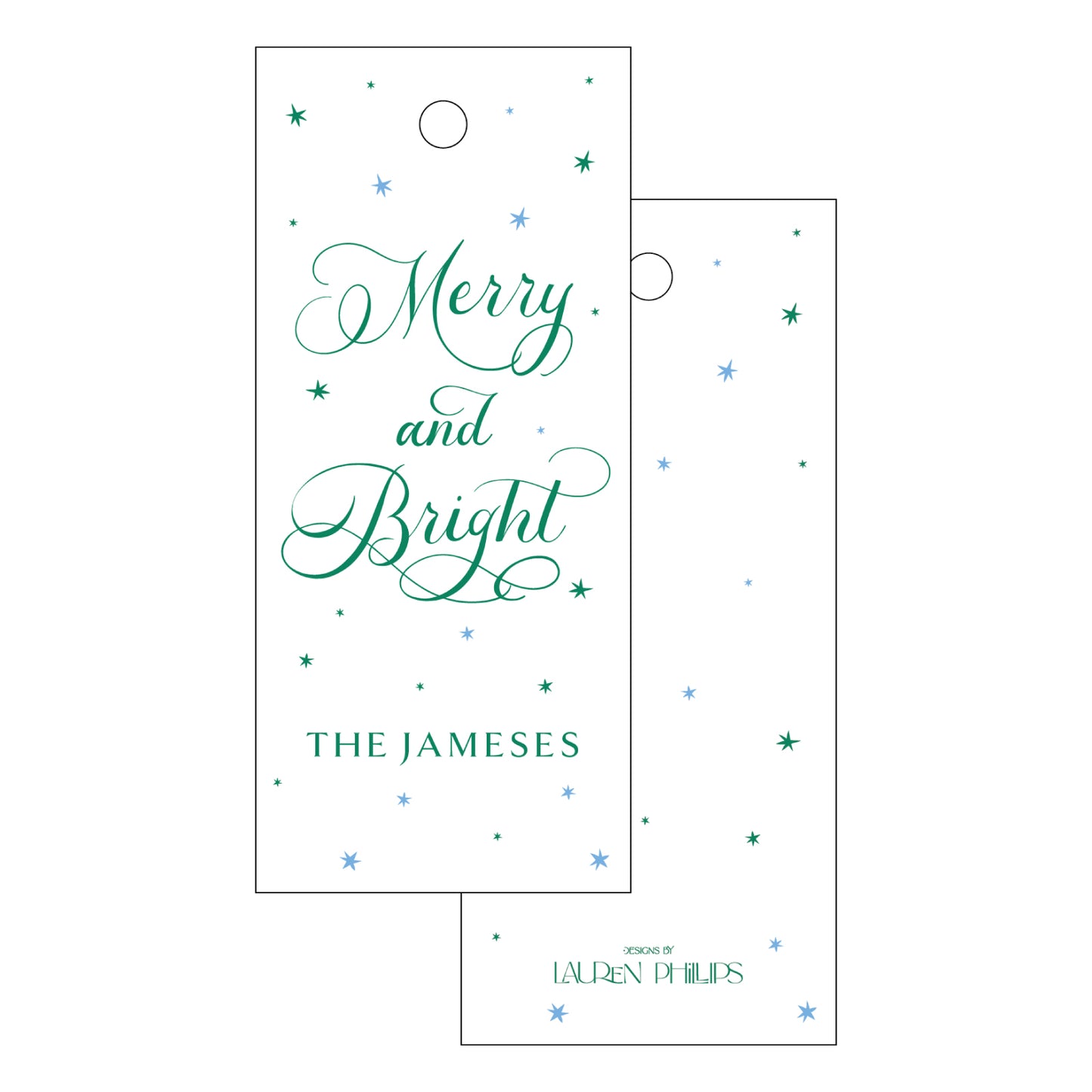 Merry and Bright Star Skinny