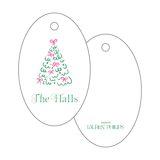 Oval Christmas Tree