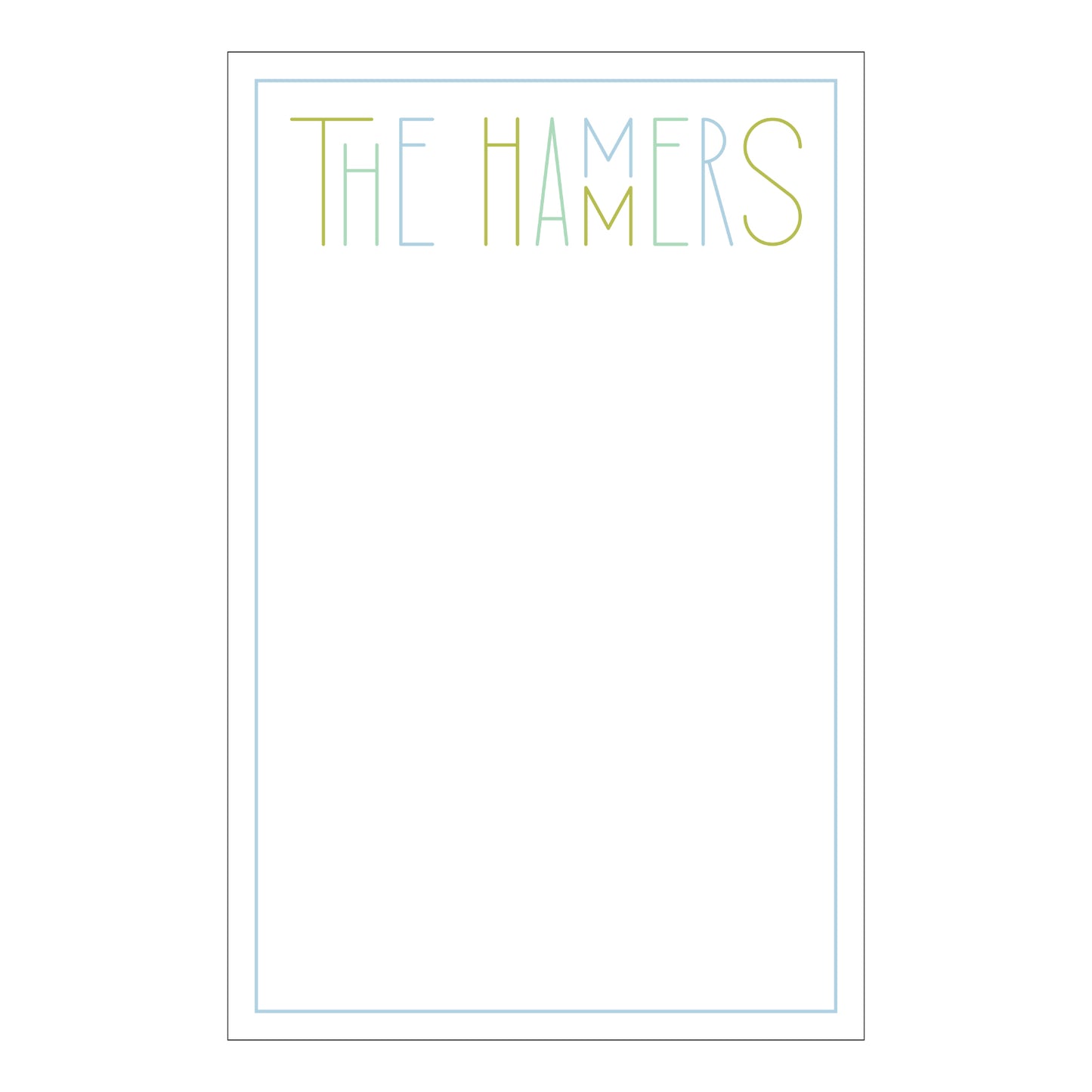 Thin Border